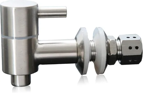 Miniatura 2 de Espiga de metal de acero inoxidable para dispensador de bebidas con pantalla (se adapta a apertura de 5/8 a 3/4 pulgadas), grifo de repuesto