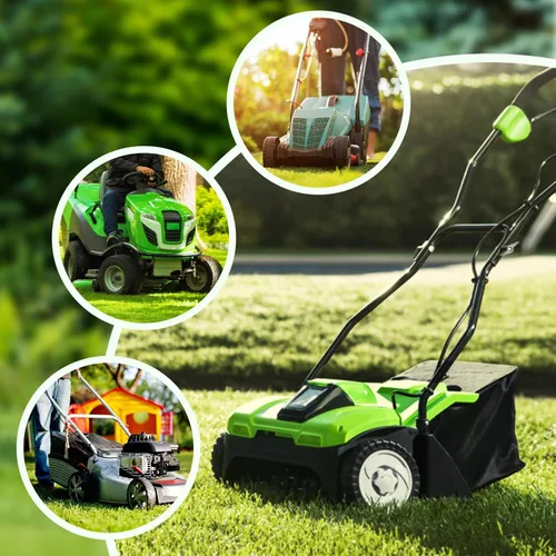 Miniatura 7 de Kit de reconstrucción de cortacésped para Cub Cadet 46" cubierta LTX1045 LTX1046 LTX1046VT, reemplaza para husillo 618-04865, polea tensora
