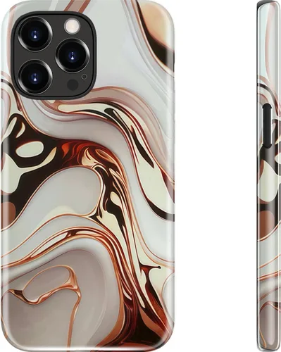 Miniatura 31 de Goodon para iPhone 17 Pro, Funda Estética de Gato Negro y Niña Naranja, Compatible con Magsafe, Funda Protectora Retro Única y Moderna de Silicona