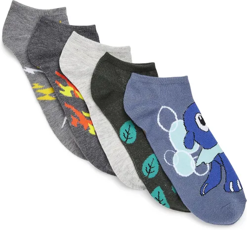 Miniatura 6 de Pokemon Paquete de 5 calcetines para hombre