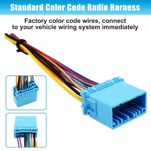 Miniatura 5 de Adaptador de Arnés de Cable de Radio de Coche de Reemplazo para Arnés de Cableado de Estéreo Selecto de Honda y Acura
