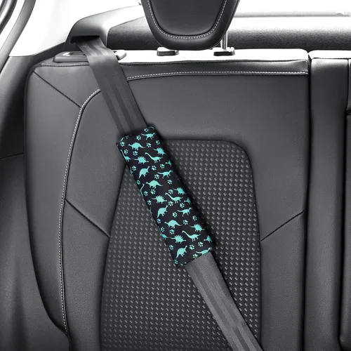 Miniatura 4 de Accmor Correas de asiento de automóvil para bebés, fundas de cinturón de seguridad suaves para niños, fundas de correa de asiento de automóvil