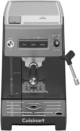 Miniatura 11 de Cuisinart Máquina de café expreso para moler y preparar, 16 ajustes de molienda de fino a grueso, hace bebidas calientes o frías de calidad de café