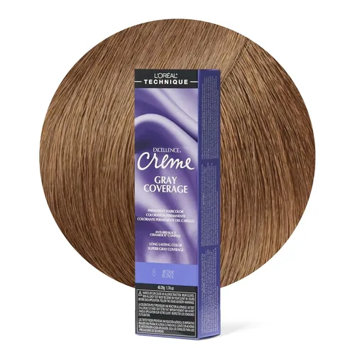 Miniatura 18 de L'Oréal Technique Excellence Crème Permanent Hair Color Long-Lasting Hair Dye Rich Formula with No-Drip Application Superb Gray Coverage For