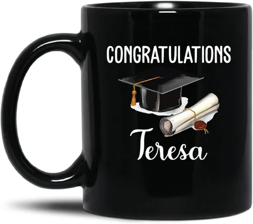 Miniatura 7 de Taza de graduación personalizada 2023, taza de café de graduación personalizada, regalo de graduación para él, ella, hombres, mujeres, escuela