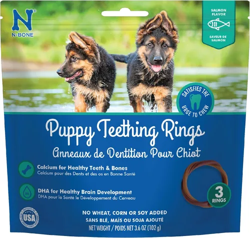 Miniatura 17 de N-Bone Anillos de dentición para cachorros, sabor a pollo sin granos, 6