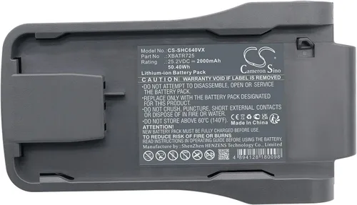 Miniatura 6 de 25.2V Shark IZ640H XBATR725 Batería de repuesto para Shark IZ662H IZ300UK inalámbrico Vertex Pro Stick Vacu IZ320UKT IZ300UKTDB IZ320UK IZ300UKT