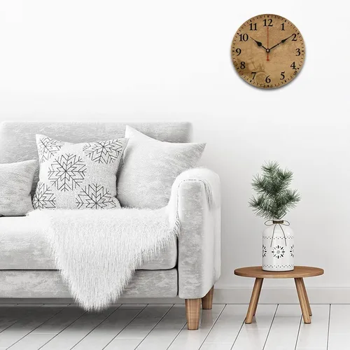Miniatura 43 de Reloj de pared de madera con mapa del mundo antiguo, estilo nostálgico, Atlas histórico, diseño vintage, impresión de madera, reloj de pared