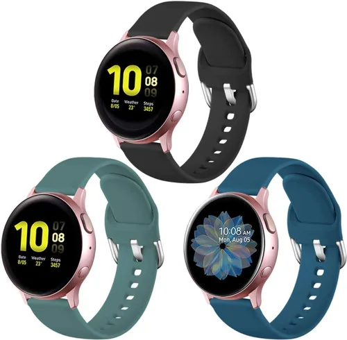 Miniatura 11 de Lerobo - Bandas compatibles con Samsung Galaxy Watch Active/Active 2 de 1.57 y 1.73 pulgadas/Galaxy Watch 1.65 pulgadas. Correa de reloj