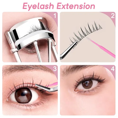 Miniatura 4 de Brochas micro aplicadoras y hisopos de algodón de microblading – Suministros de belleza de precisión para extensiones de pestañas, maquillaje