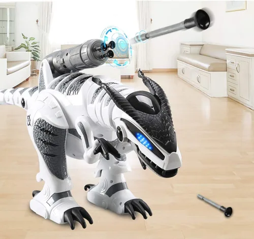 Miniatura 3 de Fistone RC Robot Dinosaurio Inteligente Interactivo Juguetes de Control Remoto Electrónico Robot que Camina, Baila, Canta con Modo de Lucha