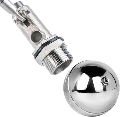 Miniatura 5 de Stainless Steel Float Valve， 1pcs 1/2" 3/4" 316 Stainless Steel Float Ball Valve, Fully Automatic Water Level Switch Controller for Water
