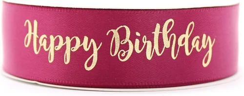 Miniatura 7 de Cinta negra con escritura plateada - Decoración de feliz cumpleaños para cumpleaños (negro)