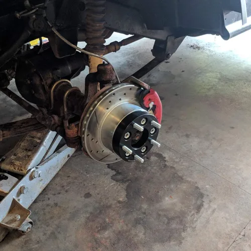 Miniatura 3 de 5 adaptadores de rueda de 5 x 4.5 a 5 x 5 para ruedas Je/ep Jk Wk Wj Xk en Tj Yj Kk Xj Mj Kj Zj, dynofit 0.197x4.500 in a 0.197x5.000 in 1.25