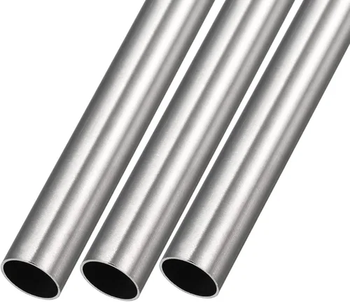 METALLIXITY Tubo de acero inoxidable 304 (0.512 in de diámetro exterior x 0.020 in de pared T x 11.811 in de largo), 3 piezas, tubo recto - para
