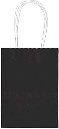 Miniatura 5 de Kiwi - Bolsas de papel kraft verde para fiestas, 5 pulgadas, 1 unidad, perfectas para eventos temáticos de colores y regalos