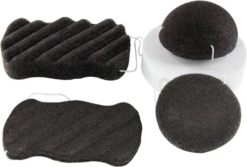Miniatura 12 de Konjac - Juego de esponjas faciales orgánicas exfoliantes, exfoliantes faciales suaves diarios, cuidado de la piel, esponja limpiadora corporal