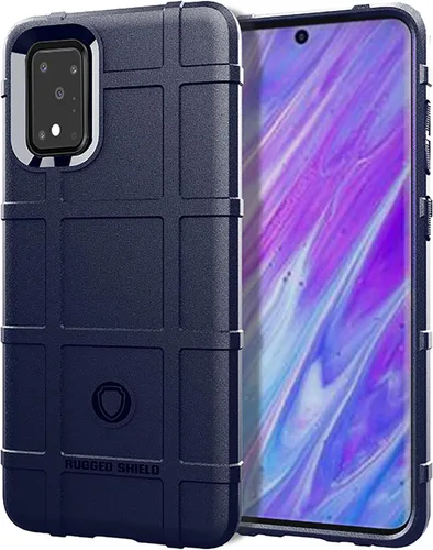 Miniatura 18 de Funda EUAGVQY para Samsung A70 Galaxy A70, Funda de Fibra de Carbono de TPU Blanda Antideslizante Duradera y Ligera, Funda Protectora para Samsung