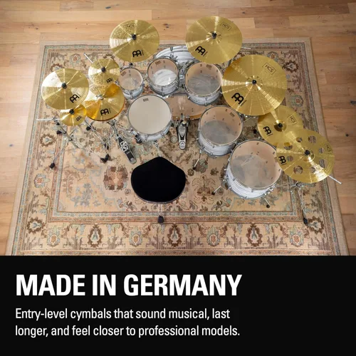 Miniatura 2 de Meinl Platillo China de 16" - Latón con acabado tradicional HCS para batería, fabricado en Alemania (HCS16CH)