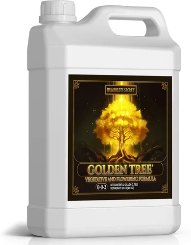 Mejor alimento para plantas y árboles: Golden Tree de Humboldts Secret, crecimiento explosivo, incremento de la producción, recuperador de plantas