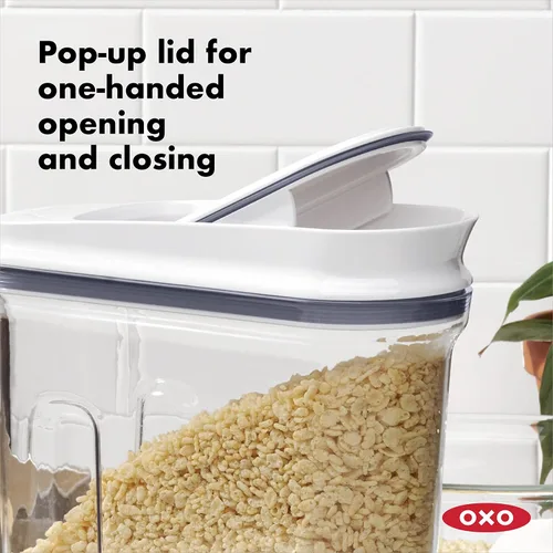 Miniatura 3 de OXO Good Grips - Juego de dispensador de cereales POP de 3 piezas OXO Good Grips POP Contenedor – Almacenamiento hermético de alimentos