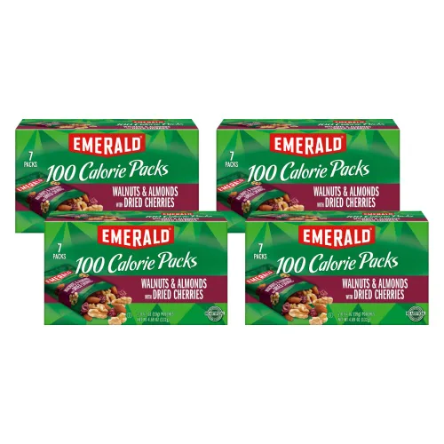 Miniatura 22 de Emerald Nueces secas de almendras tostadas, paquetes de 100 calorías, 7 unidades (paquete de 2)