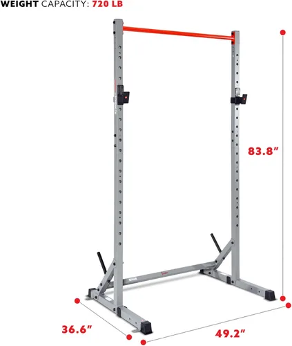 Miniatura 5 de Sunny Health & Fitness Multifunctional Strength Training Home Gym – Complete Workout Equipment with Training Attachments, Optional Squat Stand
