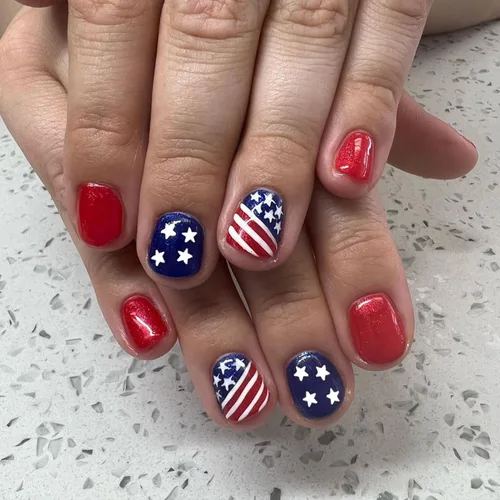 Miniatura 9 de Uñas largas a presión, uñas postizas cuadradas de punta francesa, uñas acrílicas, punta de ataúd, uñas adhesivas de cobertura completa, uñas
