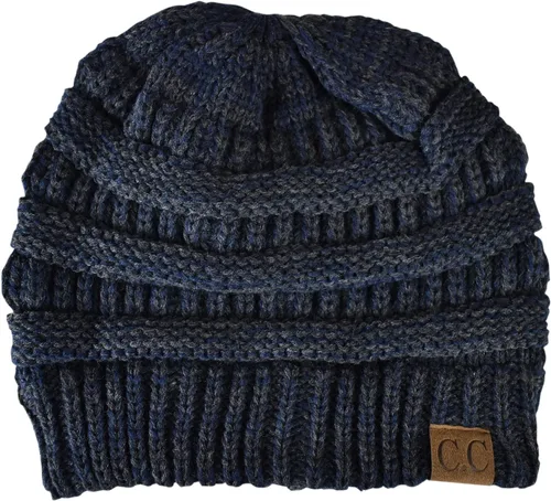 Miniatura 591 de C.C Trendy Warm Chunky Soft Stretch Cable Knit Beanie