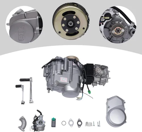 Miniatura 4 de Motor de motor de 4 tiempos de 125 CC con motor refrigerado por aire, motor de embrague manual, motor de motocicleta para Honda CRF50 CRF70 Pit Dirt