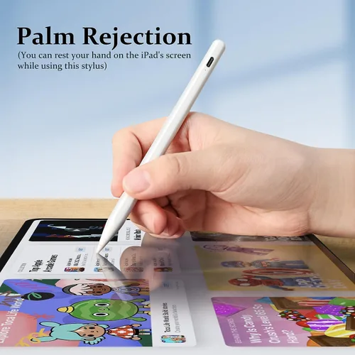 Miniatura 4 de MEKO Paquete de 8 puntas de repuesto solo para el lápiz de iPad de carga rápida MEKO
