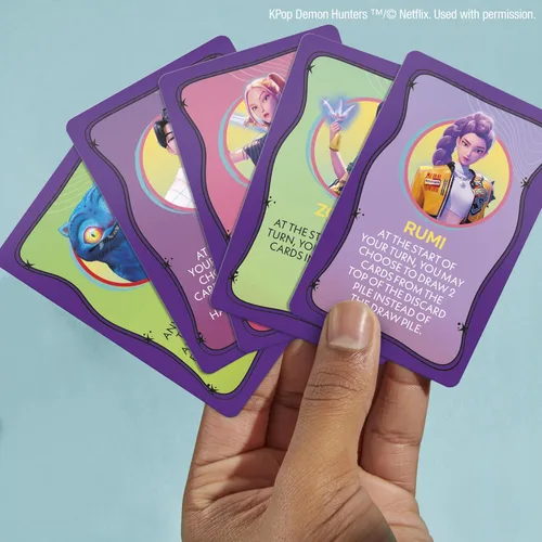 Miniatura 4 de Oferta de monopolio: juego de cartas Kpop Demon Hunters Juegos familiares para niños, preadolescentes, adolescentes y adultos 2-5 jugadores 15