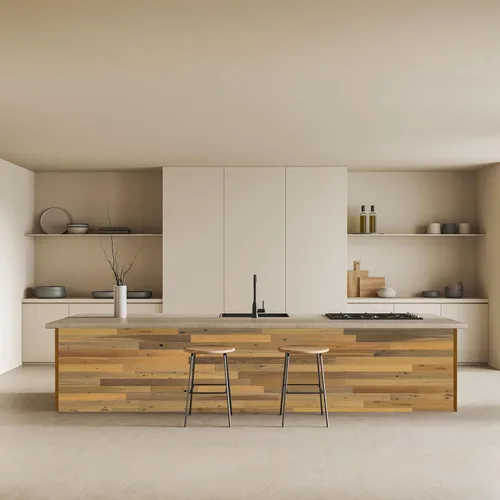 Miniatura 13 de Timberchic Paneles de Pared de Madera Recuperada – Tablones de Despegar y Pegar para Paredes de Acento – Paquete de Muestra de Decoración Rústica
