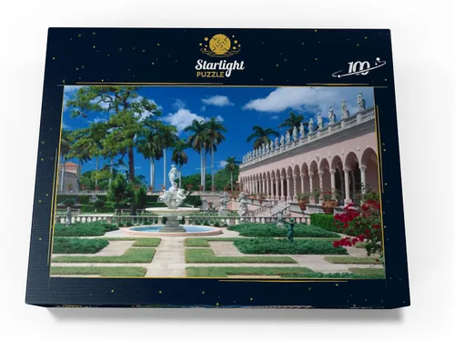 Miniatura 4 de MyPuzzle Inner Courtyard of The Ringling Museum of Art en Sarasota, Florida, Estados Unidos, rompecabezas prémium de 100 piezas para adultos