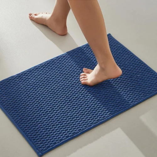 Miniatura 57 de TYUU Alfombras de Baño Antideslizantes Lavables, Tapete de Baño Súper Absorbente Delgado de Pila Baja para Secar Rápido, Alfombra de Baño Pequeña