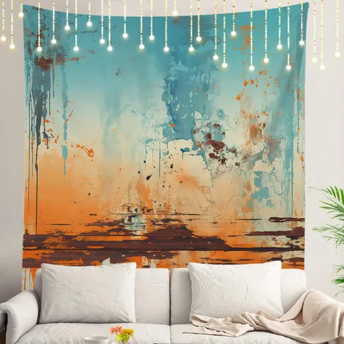 Miniatura 83 de Shrahala Beach Vacation Seaside Relaxation Tapestry, Nautical Summer Getaway Wall Hanging Hd Print Polyester Backdrop For Dorm Room Bedroom 30 X 40