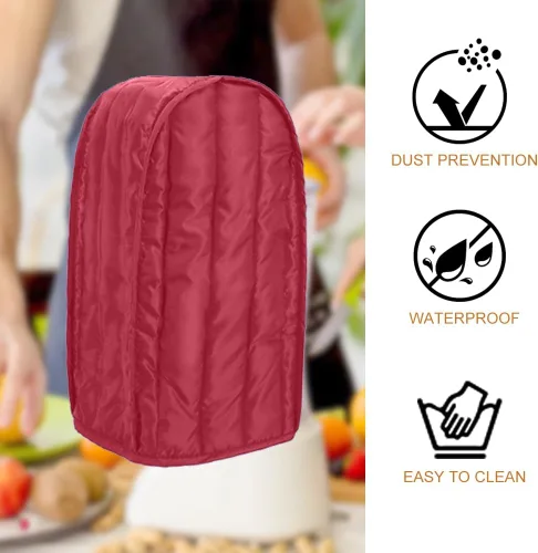 Miniatura 5 de Cubierta antipolvo para licuadora de cocina, cubierta de poliéster antihuellas dactilares para batidora o cafetera, a prueba de polvo, resistente a