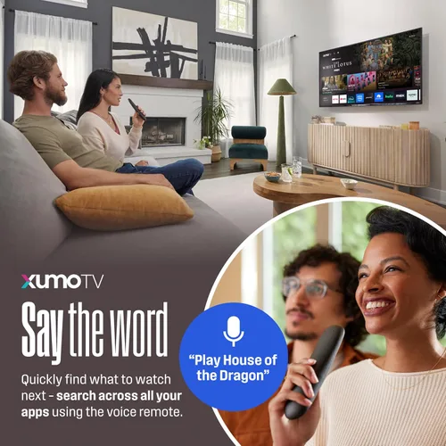 Miniatura 5 de Westinghouse Smart TV de 58 pulgadas, 4K UHD Xumo TV con HDR10, control remoto de voz, Dolby Vision, Dolby Atmos, sin borde, televisor LED