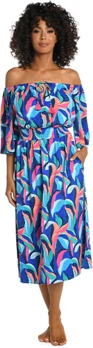 Miniatura 13 de La Blanca Vestido midi para cubrir el traje de baño para mujer