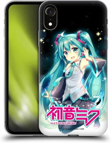 Miniatura 157 de Head Case Designs Licencia Oficial Hatsune Miku Gráficos Lindos Carcasa de Gel [Protección de Grado Militar] Compatible con Apple iPhone 7