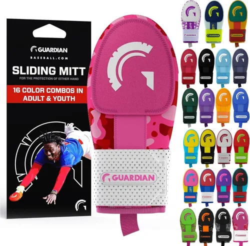 Miniatura 22 de Guante deslizante Guardian Baseball - Tallas para jóvenes y adultos - Guante deslizante para béisbol - Correa de compresión elástica