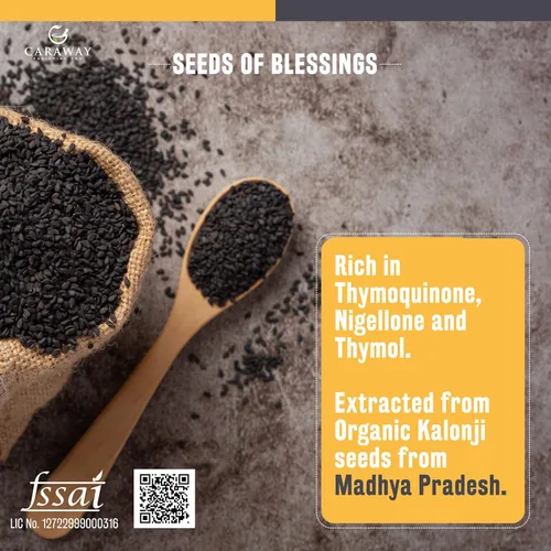 Miniatura 2 de CARAWAY Aceite de semilla negra orgánico - Aceite de nigella sativa prensado en frío - Puro y sin refinar - Rico en timoquinona para apoyo
