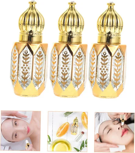 Miniatura 5 de Ipetboom 9 botellas de rodillo para aceites esenciales con fugas delicadas, frascos de perfume portátiles, masajes para viajes y uso diario