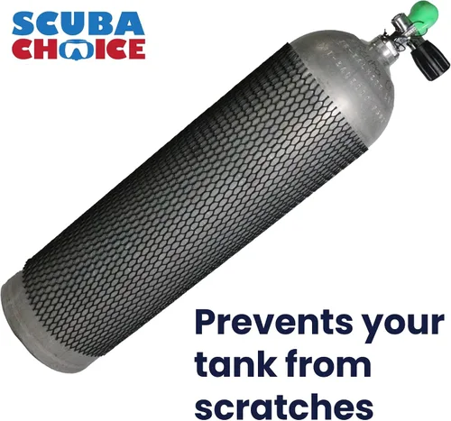 Miniatura 3 de Scuba Choice Diving Tank Mesh Protecto - Durable Nylon Sleeve for Scratch Protection, Adjustable Length, Easy-to-Install Scuba Accessory for All