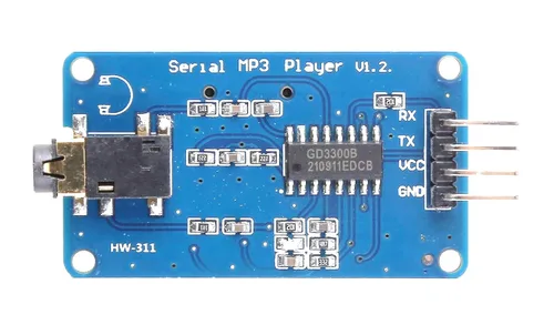 Miniatura 4 de Módulo reproductor de MP3 para Arduino, ESP32, ESP8266, Raspberry Pi, 2 piezas
