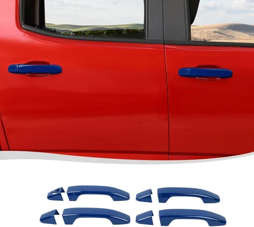 Miniatura 10 de Voodonala Cubierta exterior para manija de agarre para puerta de automóvil Chevy Colorado 2014-2022 compatible con Chevrolet Colorado GMC Canyon