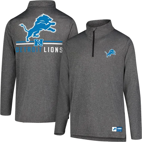 Miniatura 68 de Ultra Game Men's NFL Official Super Soft Quarter Zip Long Sleeve T-Shirt