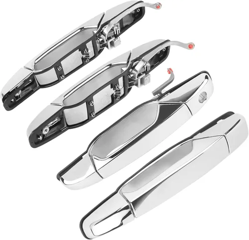 Miniatura 6 de Juego de 4 manijas exteriores para Chevy Silverado 1500 2500 Tahoe Suburban Avalanche GMC Sierra Yukon Cadillac Escalade 2007 2008 2009 2010 2011