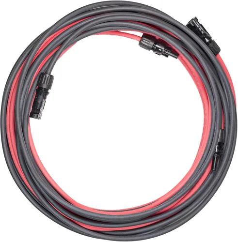 Miniatura 15 de Cables de extensión solar de 10 AWG de 35 pies con conectores macho y hembra, 2000 V, resistente a la intemperie, certificación UL, cumple con RoHS