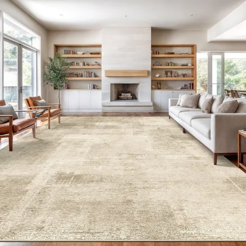 Miniatura 32 de zesthome Alfombras de 5 x 7 pulgadas - Alfombra lavable resistente a las manchas, alfombras modernas abstractas para sala de estar, dormitorio